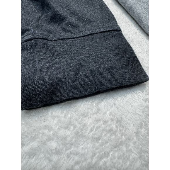 Burton Pullover Hoodie Gray Black Mountain Graphic Lightweight Sweatshirt SZ L - Picture 8 of 11